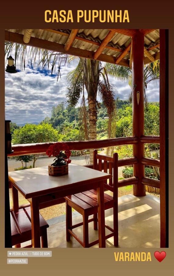 Sitio Dos Palmitos - Casa Pupunha Hotel Công viên tiểu bang Pedra Azul Ngoại thất bức ảnh