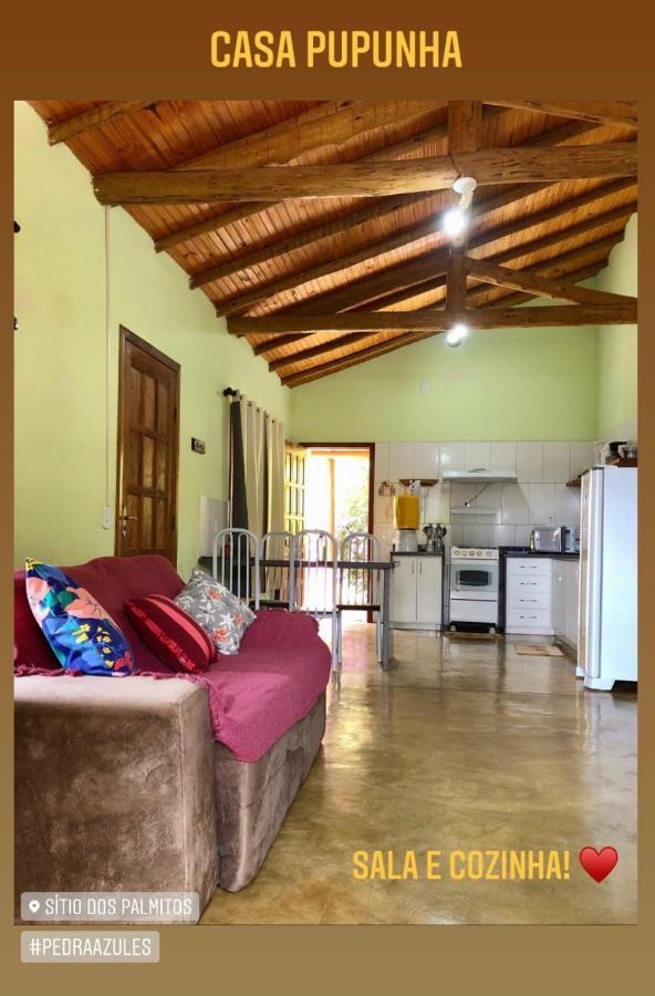 Sitio Dos Palmitos - Casa Pupunha Hotel Công viên tiểu bang Pedra Azul Ngoại thất bức ảnh